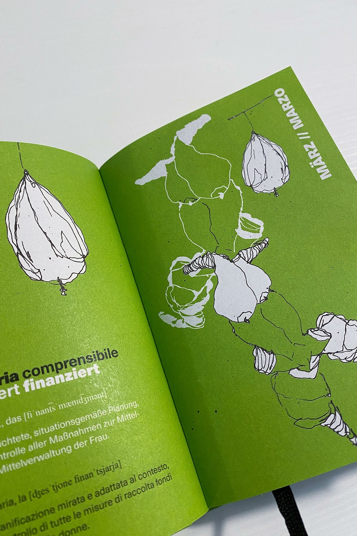 Alchemilla Frauenkalender 2022/2023 (drawings / graphic design)